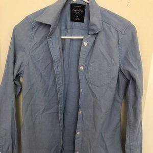 American Eagle Classic Oxford Button Shirt